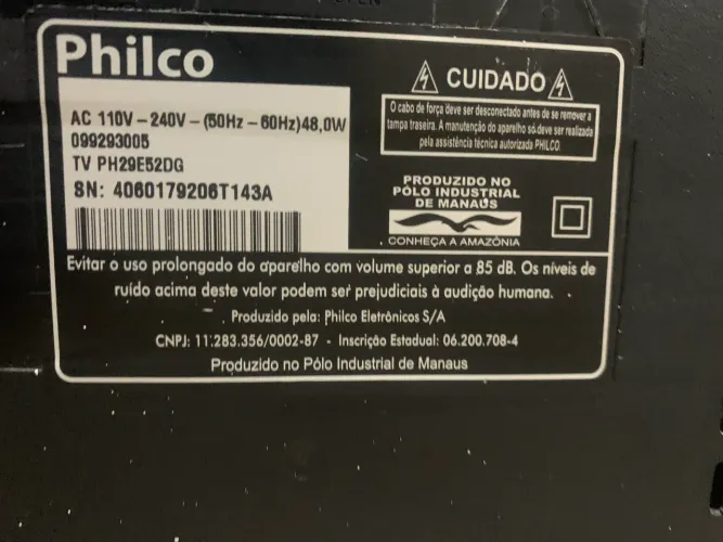 TV Philco 29 Pol.