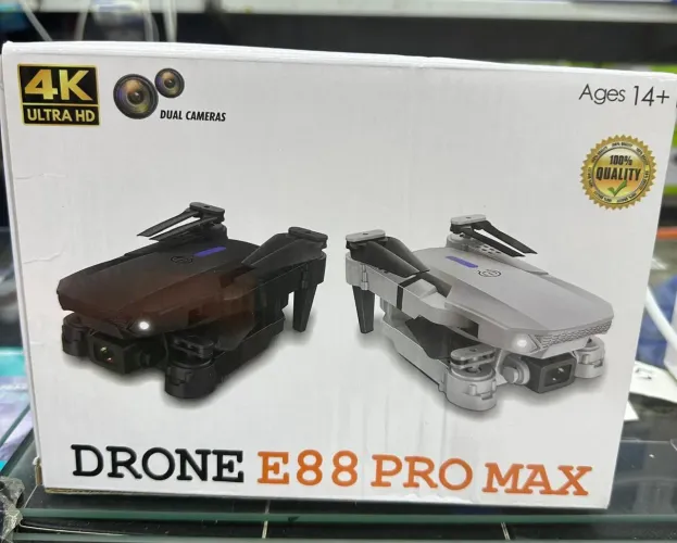 Drone E88 Pro Max Dual Câmeras 
