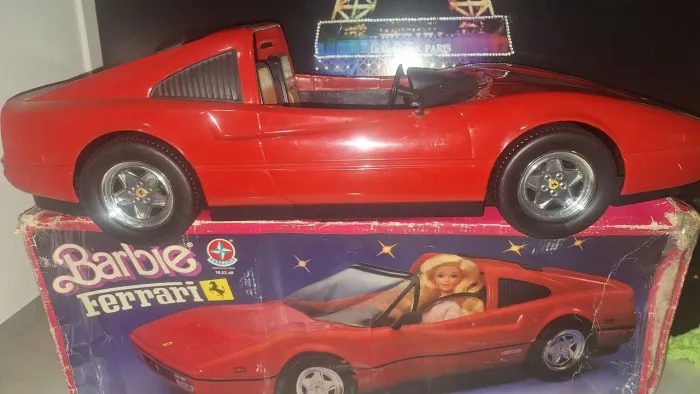 Carro ferrari da boneca barbie 1986