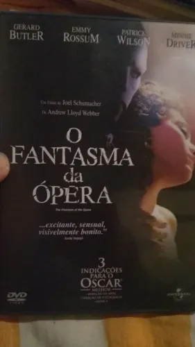 DVD O Fantasma Da Ópera (2004)