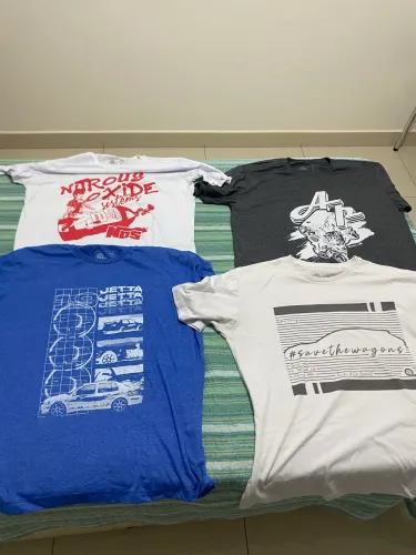 Camisetas variadas automotivas carro porche bmw Senna f1