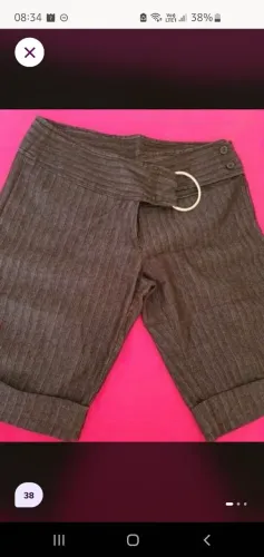 Bermuda alfaiataria feminino