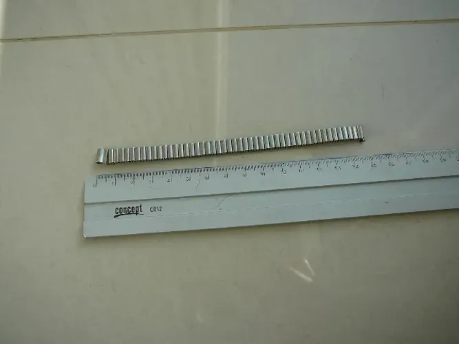 Pulseira de relógio - antiga - retrátil