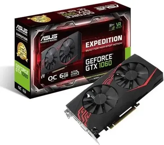Placa de vídeo Asus GTX 1060 6GB Expedition