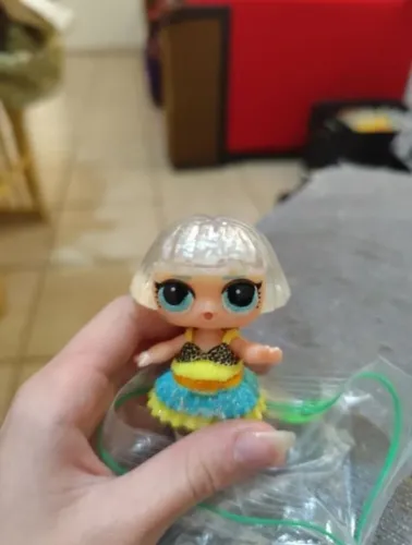 lol surpresa lights glitter series dancebot