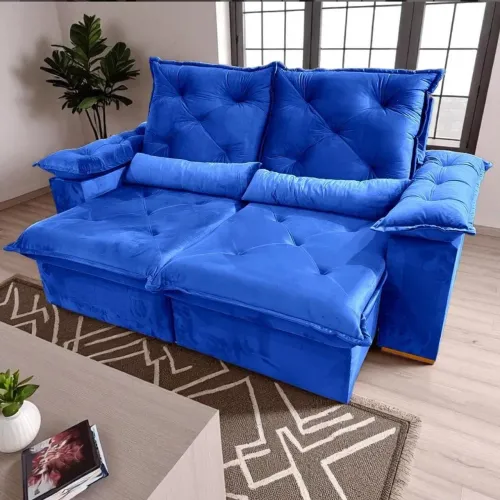 Sofá Retratil Reclinável Confortável e Elegante