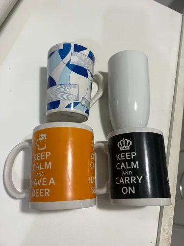 Cenacas keep calm amarelo e preto