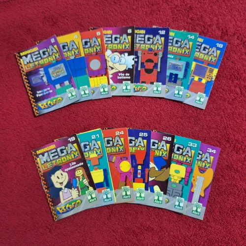 Gibis Mega Letronix | Revista Recreio (Unidade)