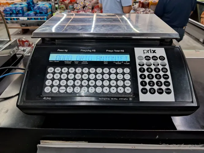 Balança TOLEDO etiquetadora PRIX 4Uno