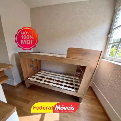 Beliche Solteiro em MDF FAZEMOS ENTREGA