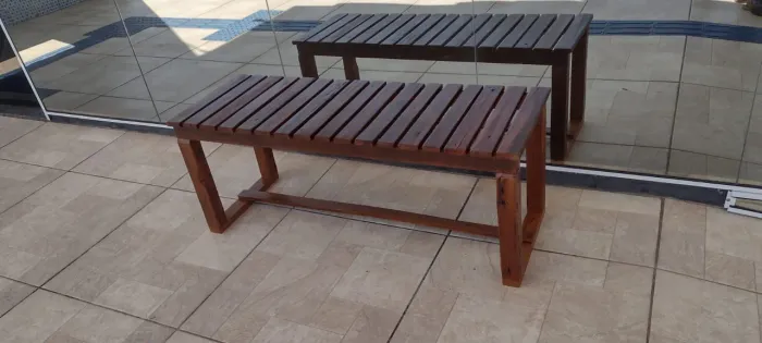 Promoção Banco para Jardim 