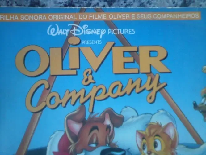 LP Oliver e Seus Companheiros 1988 Vinil Raro - D i s n e y 