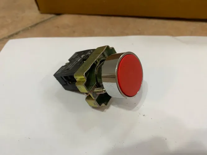 Botão de emergência industrial