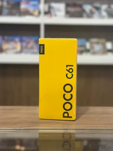 Celular Xiaomi Poco C61 128GB - Novo - 12x Sem Juros - Loja Física