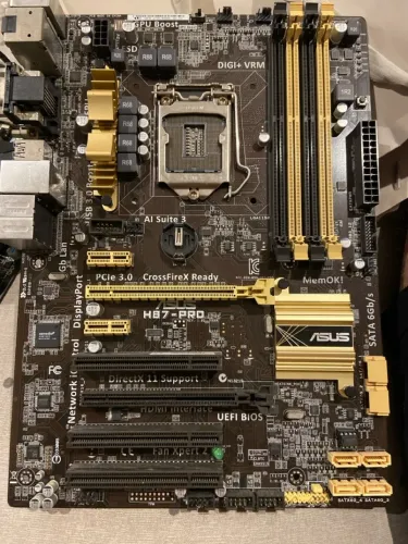 Placa-mãe ASUS H87-PRO ( retirada de peças )