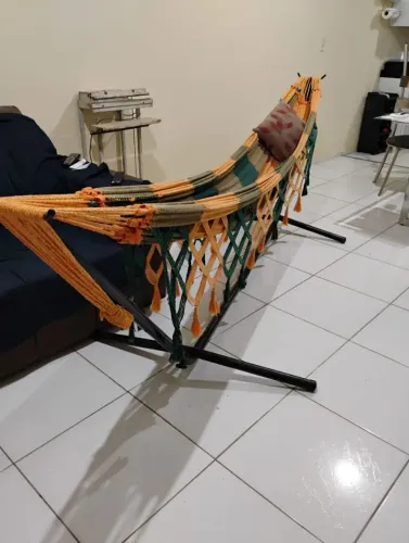 Suporte de canto para rede desmontável