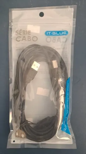 CABO IMPRESSORA 3M IT.BLUE  NOVO LACRADO FRETE GRÁTIS PARA MACEIÓ