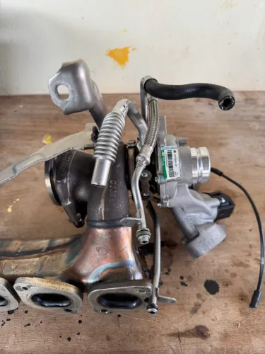 Turbina Mercedes C180 1.6 2019 w205 2014 a 2020 Original, apenas 16mil