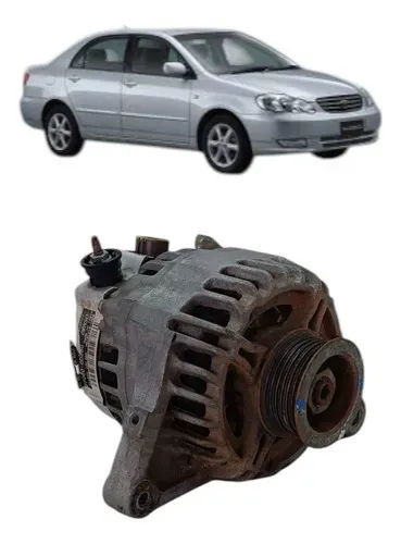 Alternador Toyota Corolla 1.8 2004 2007 Original Usado