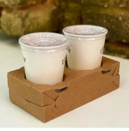 Suporte duplo para copos delivery 