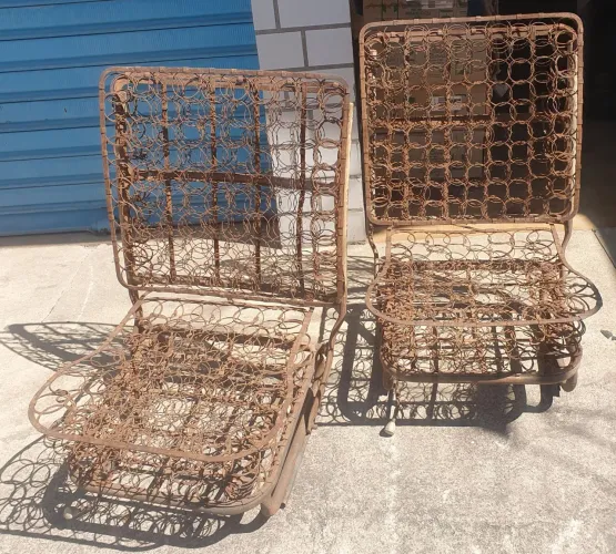 Estruturas de assento banco Fusca antigo modelo pao de forma quadrado ano 66 para baixo