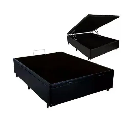 Cama Box Casal c/ Baú