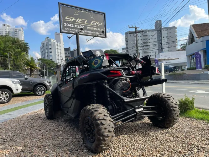 CAN AM MAVERICK X3 XRS TURBO R  QUADRICICLO PRETA 2017/2017