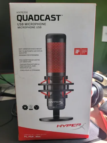 Microfone HyperX QuadCast