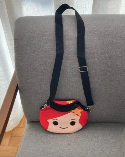 Bolsa térmica infantil pequena sereia 