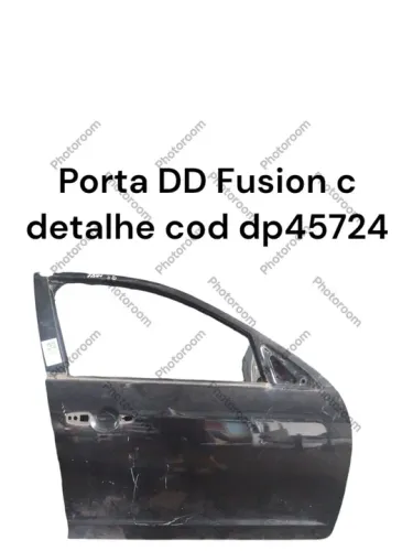 Porta DD Fusion C preta - cod dp45724