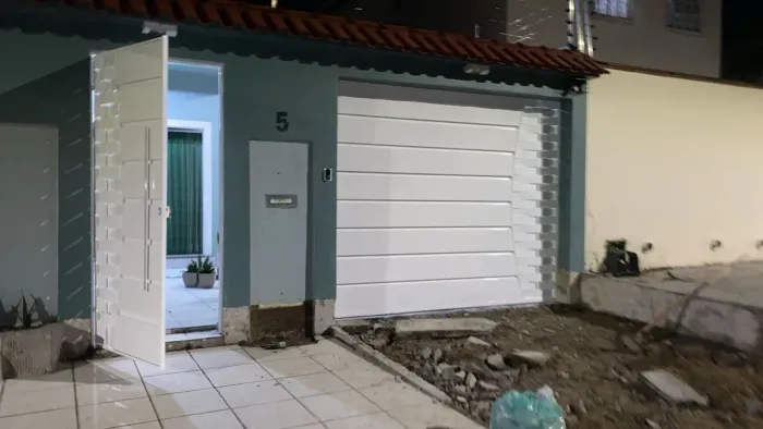 Portão de ferro 100% galvanizado 