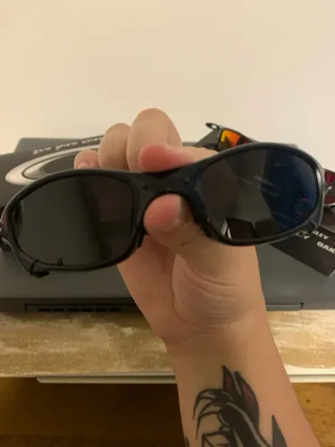 Óculos Lupa Juliet oakley Xmetal BLACK