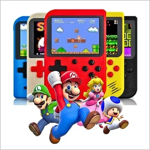 Mini Game Retrô Portátil 400 Jogos 