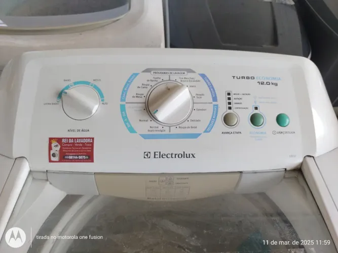 LAVADORA ELECTROLUX LTE12 220V