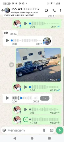  *Vendo camionete 75 mil aceito carro a baixo valor no negócio 