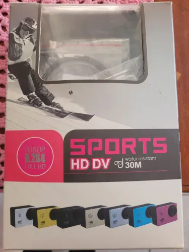 Camera de fotografia em baixo d'água Sports Hd