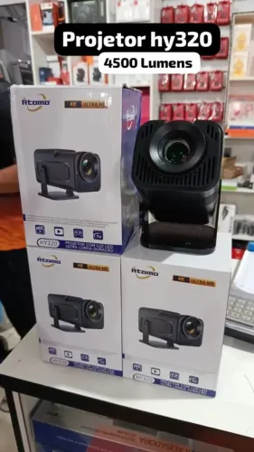 Projetor HY320 com 4500 Lumens de Potência