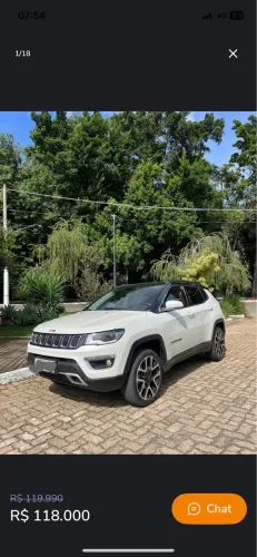 Jeep Compass Limited 2.0 4X4 Diesel 16V Aut. 2019