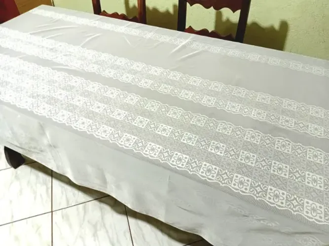 toalha de renda grande