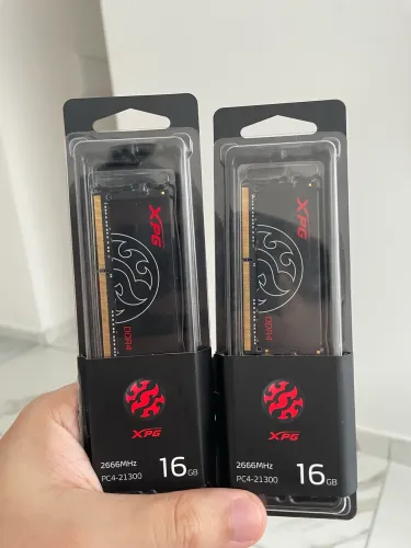 Memória RAM XPG Notebook DDR4 32Gb (2x16) 2666mhz