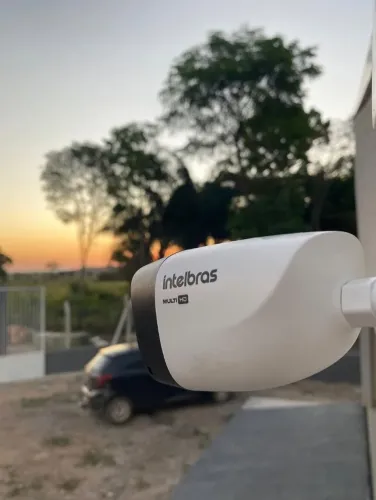CÂMERA ANALÓGICA INTELBRAS + INSTALAÇÃO