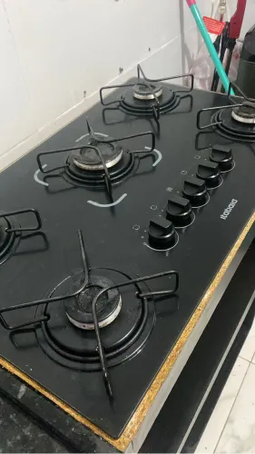 Cooktop 5 bocas + balcão