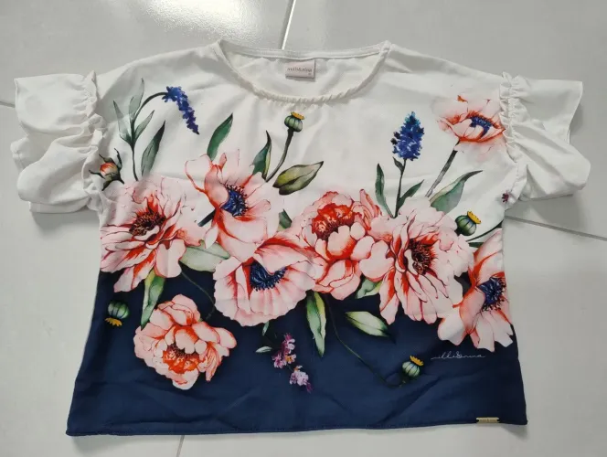Blusa infantil menina