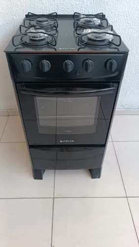 Fogão atlas mesa de vidro manual lindoooo fazemos entrega 