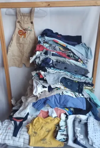 Lote com mais de 100 peças BB menino RN a 6m Jacaraípe Serra ES 
