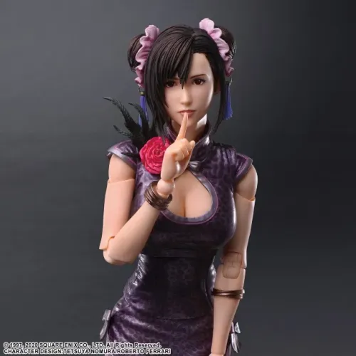 FINAL FANTASY VII REMAKE PLAY ARTS KAI ACTION FIGURE TIFA LOCKHART SPORTY DRESS VER.
