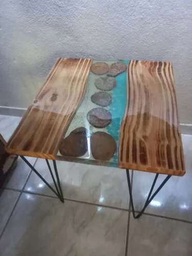 Mesa exclusiva de resina epóxi À PREÇO DE CUSTO