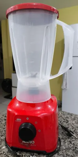 Liquidificador Arno novo vermelho 
