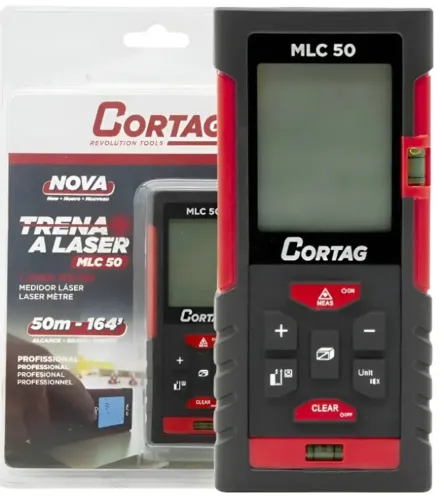 Medidor Distância Trena Laser Profissional 50 Metros Cortag