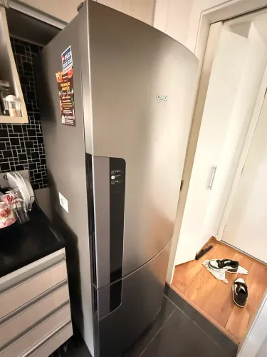 Geladeira Frost Free Duplex 399 Litros Consul Com Freezer Em Inox